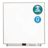 Matrix Magnetic Boards, Painted Steel, 23 X 23, White, Aluminum Frame