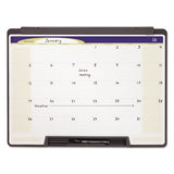 Motion Portable Monthly Calendar, Dry Erase, 24 X 18