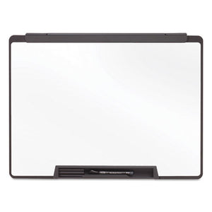 Motion Portable Dry Erase Board, 24 X 18, White, Black Frame