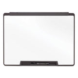 Motion Portable Dry Erase Board, 24 X 18, White, Black Frame