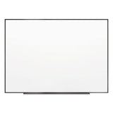 Fusion Nano-clean Magnetic Whiteboard, 48 X 36, Black Frame