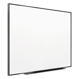 Fusion Nano-clean Magnetic Whiteboard, 48 X 36, Black Frame