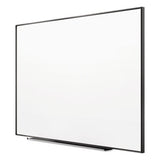 Fusion Nano-clean Magnetic Whiteboard, 48 X 36, Black Frame