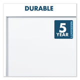 Fusion Nano-clean Magnetic Whiteboard, 48 X 36, Silver Frame