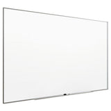 Fusion Nano-clean Magnetic Whiteboard, 48 X 36, Silver Frame