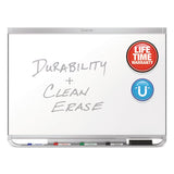 Prestige 2 Duramax Magnetic Porcelain Whiteboard, 48 X 36, Silver Frame