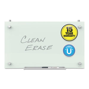 Infinity Magnetic Glass Dry Erase Cubicle Board, 18 X 30, White