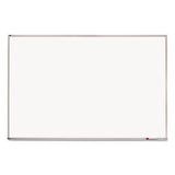 Porcelain Magnetic Whiteboard, 96 X 48, Aluminum Frame