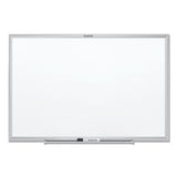 Classic Series Total Erase Dry Erase Board, 24 X 18, Silver Aluminum Frame