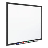 Classic Series Total Erase Dry Erase Board, 36 X 24, White Surface, Black Frame