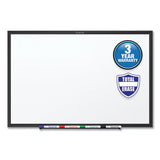 Classic Series Total Erase Dry Erase Board, 36 X 24, White Surface, Black Frame