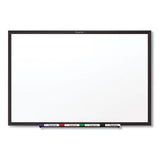 Classic Series Total Erase Dry Erase Board, 60 X 36, White Surface, Black Frame