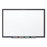 Classic Series Total Erase Dry Erase Board, 72 X 48, White Surface, Black Frame