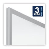 Classic Series Total Erase Dry Erase Board, 72 X 48, Silver Aluminum Frame