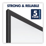 Classic Series Nano-clean Dry Erase Board, 24 X 18, Black Aluminum Frame