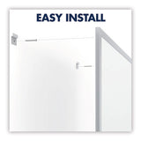 Classic Series Nano-clean Dry Erase Board, 60 X 36, Silver Frame