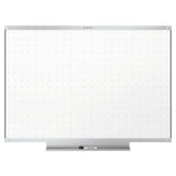 Prestige 2 Total Erase Whiteboard, 72 X 48, Aluminum Frame