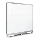 Prestige 2 Total Erase Whiteboard, 72 X 48, Aluminum Frame