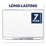 Prestige 2 Total Erase Whiteboard, 72 X 48, Aluminum Frame