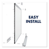 Prestige 2 Magnetic Total Erase Whiteboard, 48 X 36, Aluminum Frame