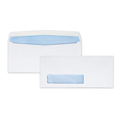 Window Envelope, #9, Commercial Flap, Gummed Closure, 3.88 X 8.88, White, 500-box
