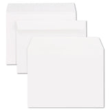 Open-side Booklet Envelope, #6 1-2, Hub Flap, Gummed Closure, 6 X 9, White, 100-box