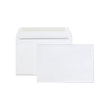 Open-side Booklet Envelope, #6 1-2, Hub Flap, Gummed Closure, 6 X 9, White, 100-box