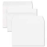 Open-side Booklet Envelope, #10 1-2, Cheese Blade Flap, Gummed Closure, 9 X 12, White, 250-box