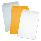 Catalog Envelope, #1, Squar Flap, Gummed Closure, 6 X 9, White, 500-box