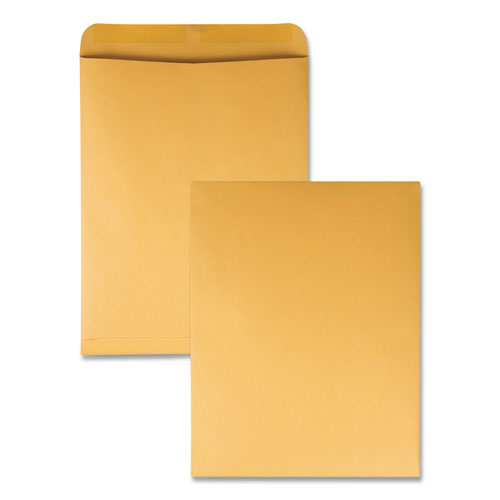 Catalog Envelope, #15 1-2, Square Flap, Gummed Closure, 12 X 15.5, Brown Kraft, 100-box