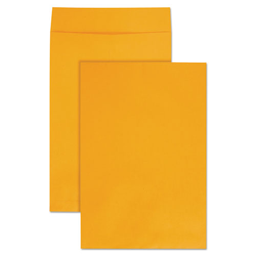 Jumbo Size Kraft Envelope, Fold Flap Closure, 12.5 X 18.5, Brown Kraft, 25-pack