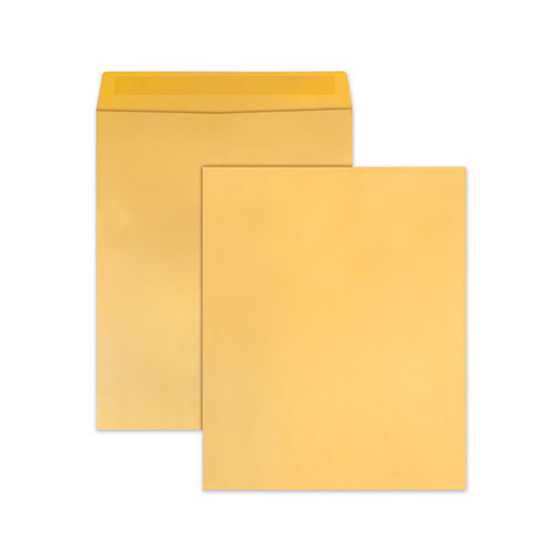 Jumbo Size Kraft Envelope, Fold Flap Closure, 14 X 18, Brown Kraft, 25-pack