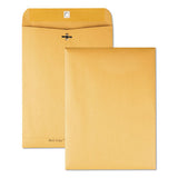 Park Ridge Kraft Clasp Envelope, #90, Square Flap, Clasp-gummed Closure, 9 X 12, Brown Kraft, 100-box