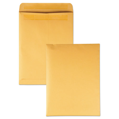 Redi-seal Catalog Envelope, #10 1-2, Cheese Blade Flap, Redi-seal Closure, 9 X 12, Brown Kraft, 250-box