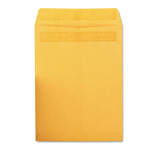 Redi-seal Catalog Envelope, #10 1-2, Cheese Blade Flap, Redi-seal Closure, 9 X 12, Brown Kraft, 100-box