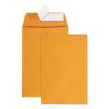 Redi-strip Catalog Envelope, #1, Cheese Blade Flap, Redi-strip Closure, 6 X 9, Brown Kraft, 100-box