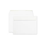 Open-side Booklet Envelope, #10 1-2, Cheese Blade Flap, Redi-strip Closure, 9 X 12, White, 100-box
