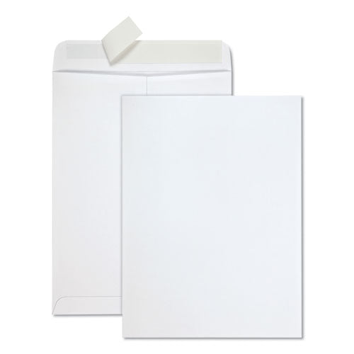 Redi-strip Catalog Envelope, #10 1-2, Cheese Blade Flap, Redi-strip Closure, 9 X 12, White, 100-box