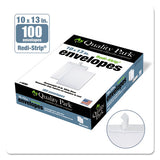 Redi-strip Catalog Envelope, #13 1-2, Cheese Blade Flap, Redi-strip Closure, 10 X 13, White, 100-box