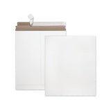 Extra-rigid Photo-document Mailer, Cheese Blade Flap, Self-adhesive Closure, 9 X 11.5, White, 25-box