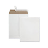 Extra-rigid Photo-document Mailer, Cheese Blade Flap, Self-adhesive Closure, 9.75 X 12.5, White, 25-box