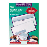 Reveal-n-seal Envelope, #10, Commercial Flap, Self-adhesive Closure, 4.13 X 9.5, White, 500-box
