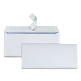 Redi-strip Security Tinted Envelope, #10, Commercial Flap, Redi-strip Closure, 4.13 X 9.5, White, 1000-box