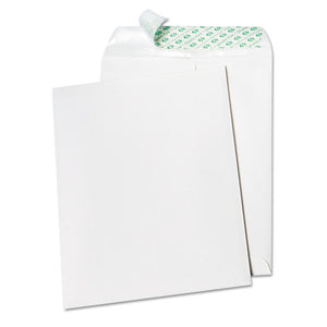Tech-no-tear Catalog Envelope, #10 1-2, Cheese Blade Flap, Self-adhesive Closure, 9 X 12, White, 100-box