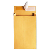 Redi-strip Kraft Expansion Envelope, #10 1-2, Square Flap, Redi-strip Closure, 9 X 12, Brown Kraft, 25-pack