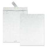 First Class Catalog Mailers, Dupont Tyvek, #15, Square Flap, Redi-strip Closure, 10 X 15, White, 100-box