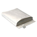 Open End Expansion Mailers, Dupont Tyvek, #15 1-2, Cheese Blade Flap, Redi-strip Closure, 12 X 16, White, 100-carton