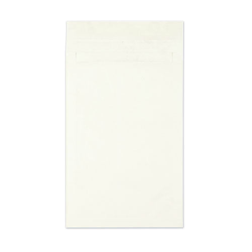 Open End Expansion Mailers, Dupont Tyvek, #15 1-2, Cheese Blade Flap, Redi-strip Closure, 12 X 16, White, 100-carton