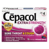 Sore Throat And Cough Lozenges, Mixed Berry, 16 Lozenges