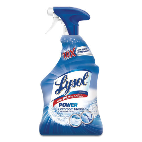 Disinfectant Bathroom Cleaners, Liquid, Island Breeze, 22 Oz Trigger Spray Bottle, 6-carton